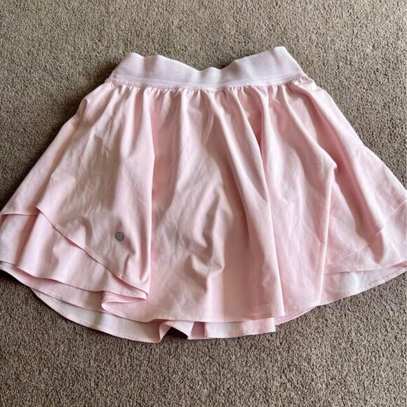 Lululemon Court Rival Skirt Long - Size 2 - Strawberry Milkshake - Picture 2 of 2
